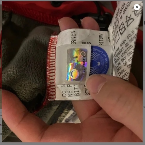 🇨🇦 Canada Goose Hybridge Jacket Small Red - Picture 6 of 16